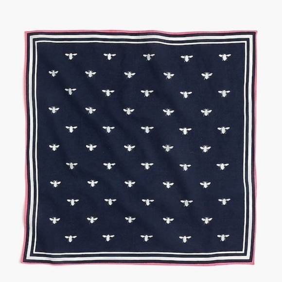 J. Crew Accessories - J. Crew Bee Bandana